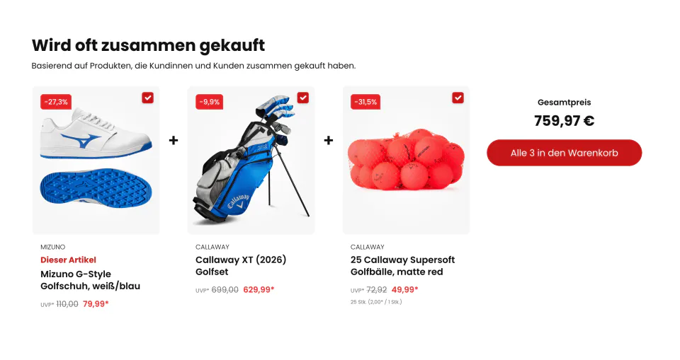 SixDetailBoughtTogether – Zusammen gekauft – Produktempfehlungen & Bundle